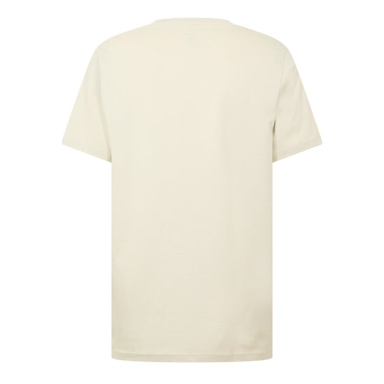 Men's Hurley Srf Sprt Ss T Sn99 in Cream - Image 2