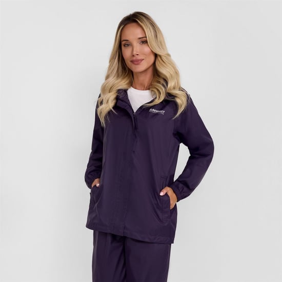 Women's Minoti Women Packaway Waterproof Jacket Purple 36 48 in Purple - Image 2