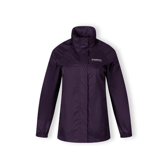 Women's Minoti Women Packaway Waterproof Jacket Purple 36 48 in Purple - Image 6