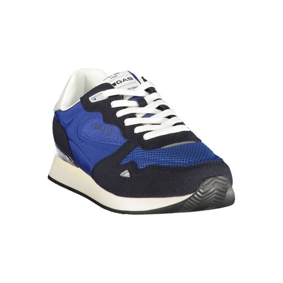 Gas Blauw Polyester Heren Sneakers - Image 2