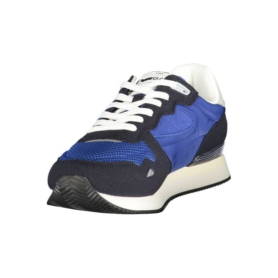 Gas Blauw Polyester Heren Sneakers - Image 3
