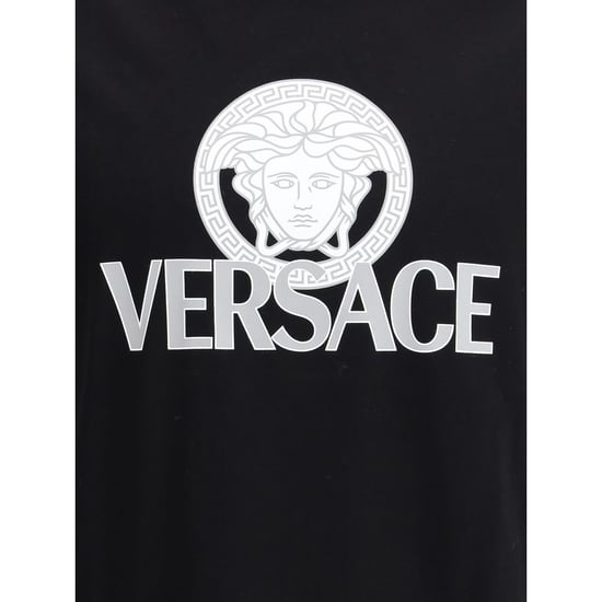 Versace Svart Bomull T-Shirt - Image 3