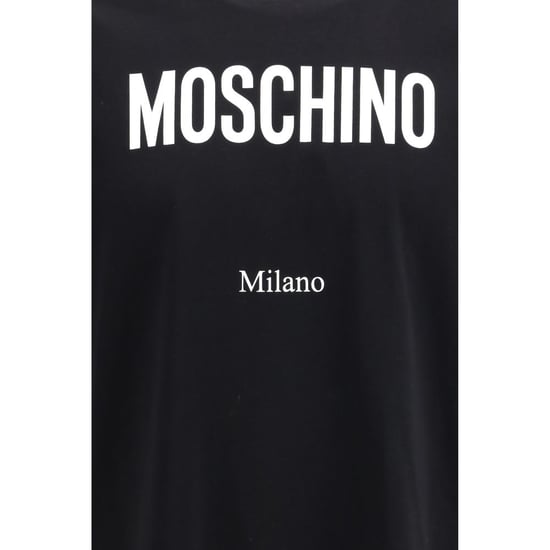 Moschino Svart Bomull T-Shirt - Image 3