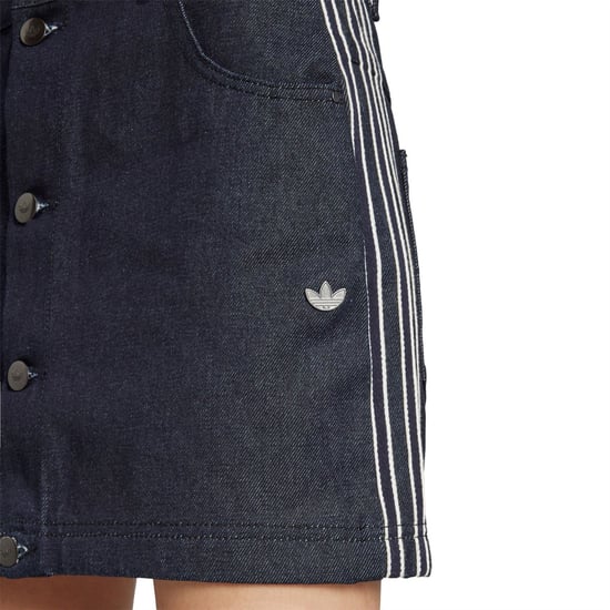 Women's adidas Originals Skirt in Indigo Denim - Image 4