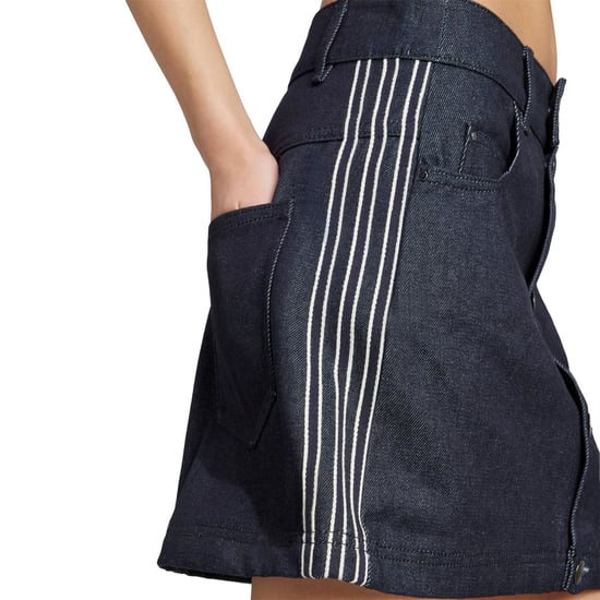 Women's adidas Originals Skirt in Indigo Denim - Image 5