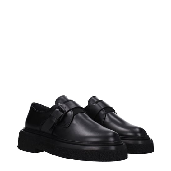 Max Mara Svarta Läder Oxfords och Derbys - Image 2