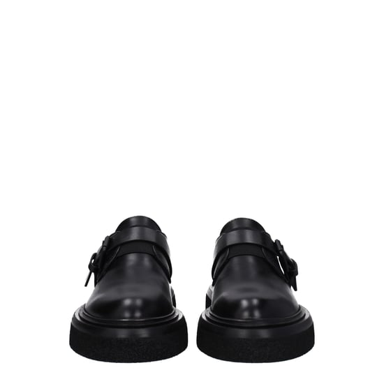 Max Mara Svarta Läder Oxfords och Derbys - Image 3