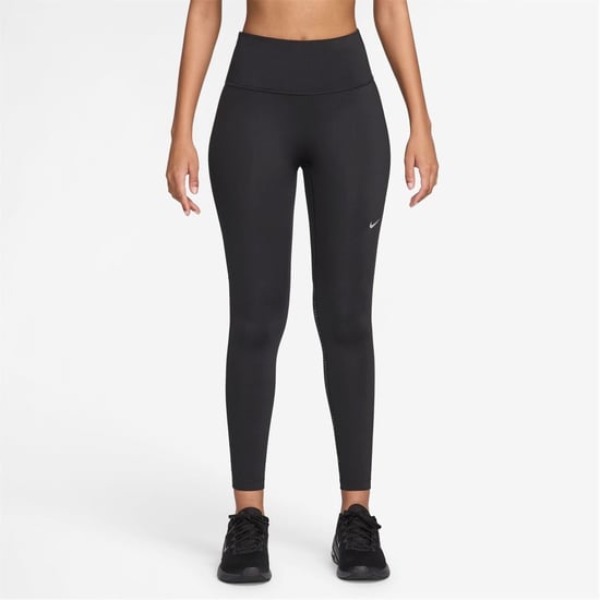 Women's Nike T Flash Tight in Black/Silver - Image 1