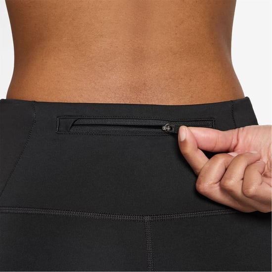 Women's Nike T Flash Tight in Black/Silver - Image 3