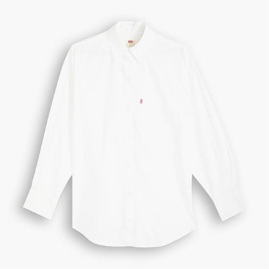 Women's Levis Oversized Shirt in Bright White - Image 1