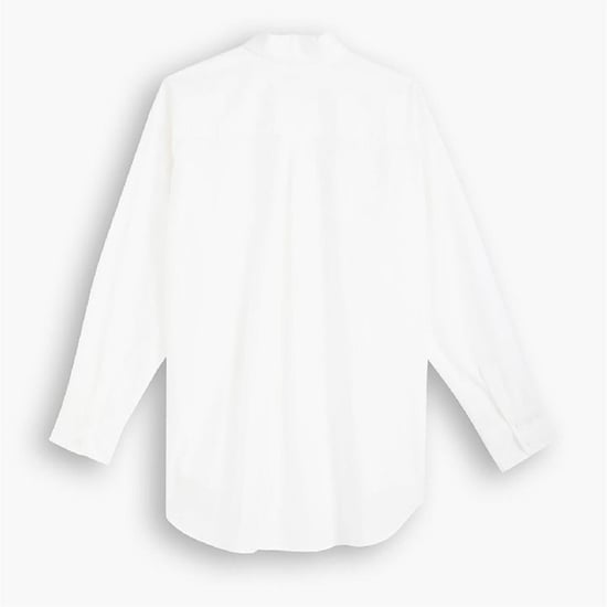 Women's Levis Oversized Shirt in Bright White - Image 2