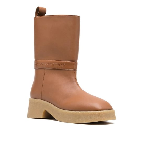 Stella McCartney Bruine Polyethyleen Enkellaarsjes - Image 2