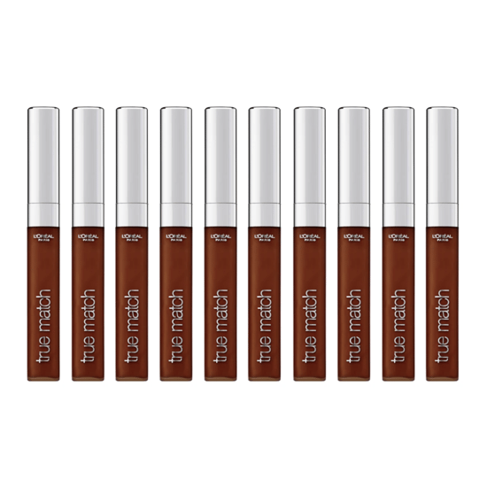10 x L'Oreal Paris True Match Concealer 6.8ml - 10.N Cocoa - Image 1