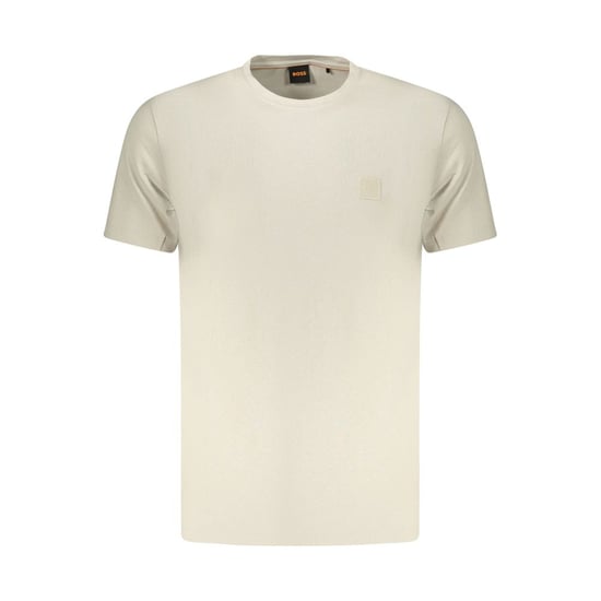 Hugo Boss Beige Katoenen Heren T-Shirt - Image 1