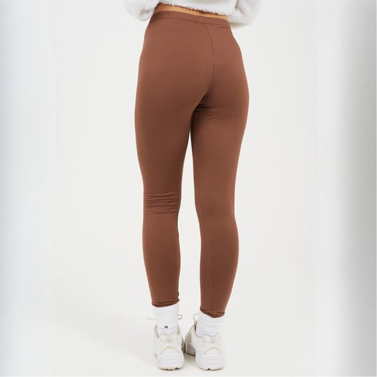 Women's Brave Soul Leggings in Chocolate - Image 2