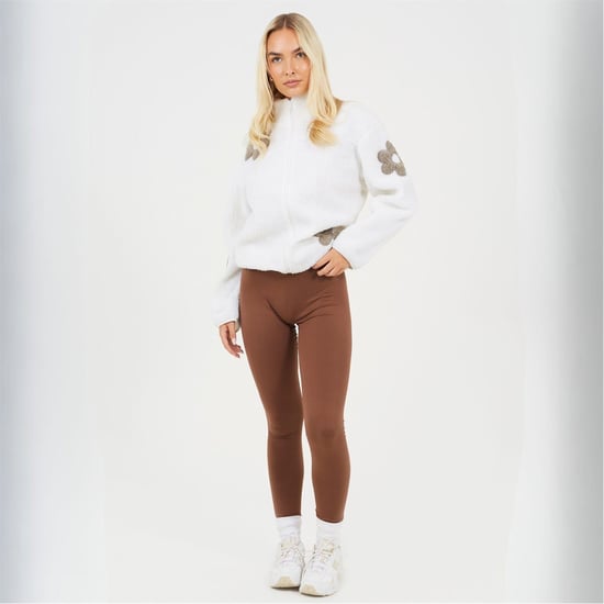 Women's Brave Soul Leggings in Chocolate - Image 4