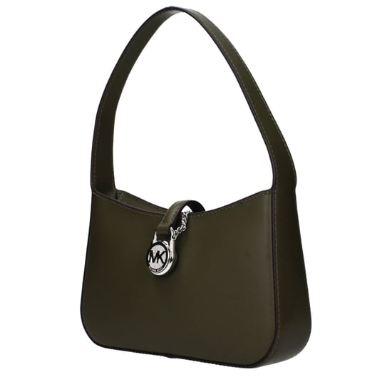 Michael Kors Grön Läderhandväska - Image 2