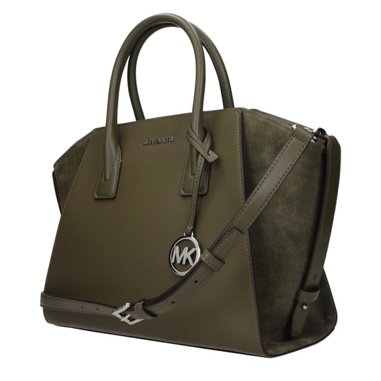 Michael Kors Groene Leren Handtas - Image 2