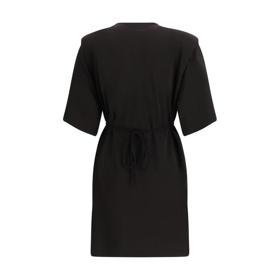 PINKO Zwart Acetaat Casual Jurk - Image 2