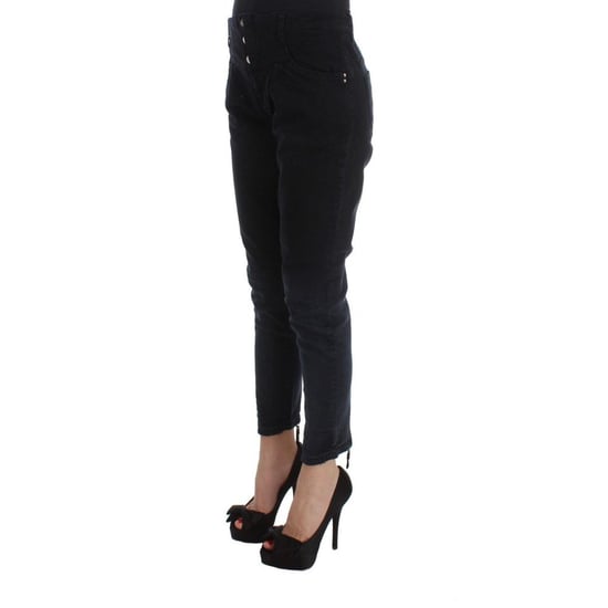 Costume National Zwarte Katoenen Cropped Jeans - Image 2
