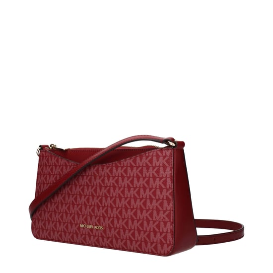 Michael Kors Rode Stoffen Schoudertas - Image 2