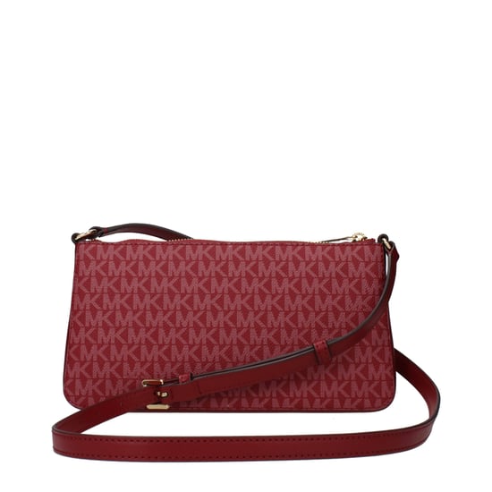 Michael Kors Rode Stoffen Schoudertas - Image 3