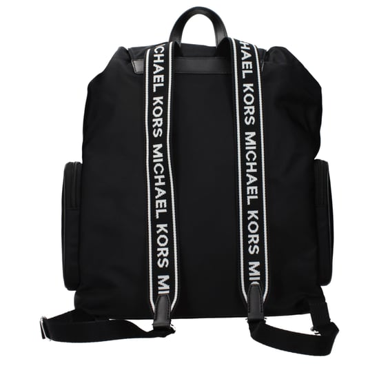 Michael Kors Zwarte Stoffen Rugzak - Image 3