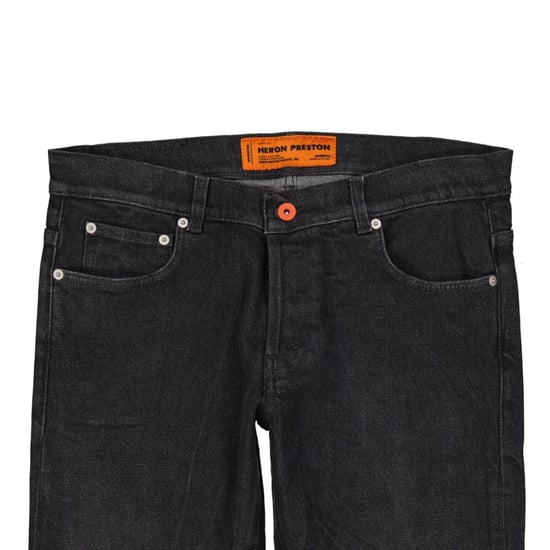 Heron Preston Zwarte Katoenen Slim Fit Jeans - Image 3