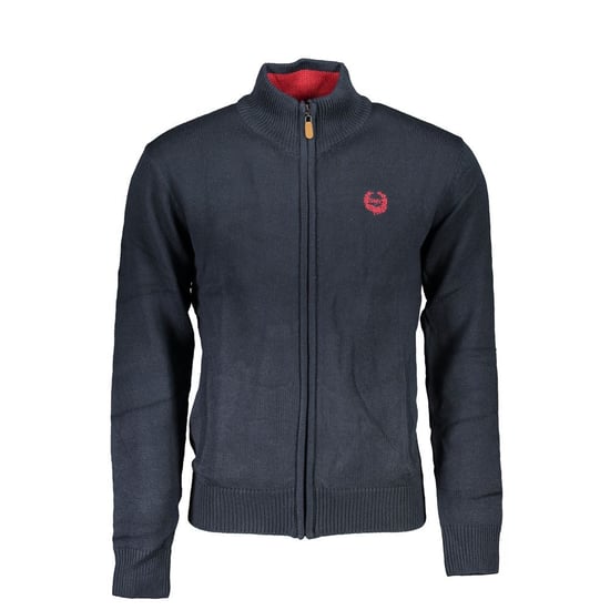 Gianmarco Venturi Blauwe Katoenen Heren Cardigan - Image 1