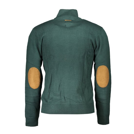 Gianmarco Venturi Groene Katoenen Heren Cardigan - Image 2