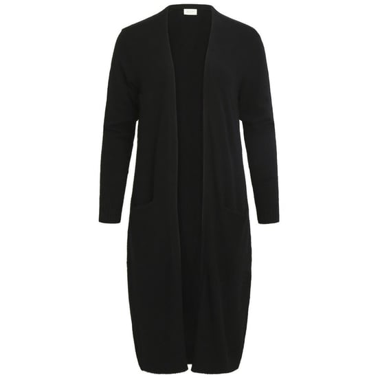 Vila Clothes Black Nylon Cardigan - Image 1