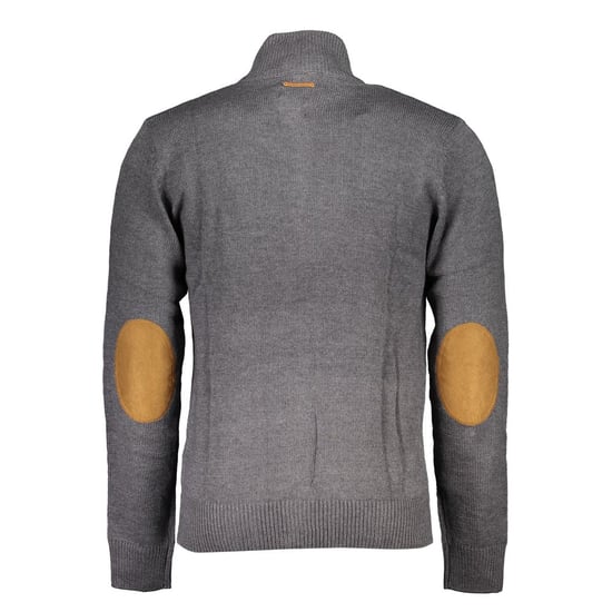 Gianmarco Venturi Grigio Katoenen Heren Cardigan - Image 2