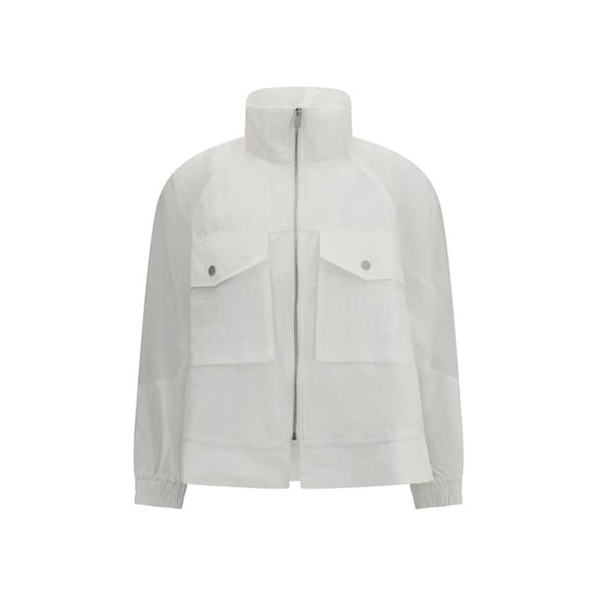 PINKO Witte Polyester Shell Jas - Image 1