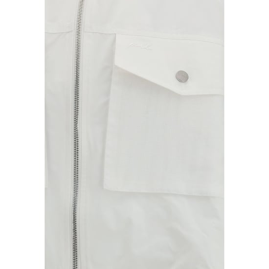 PINKO Witte Polyester Shell Jas - Image 3