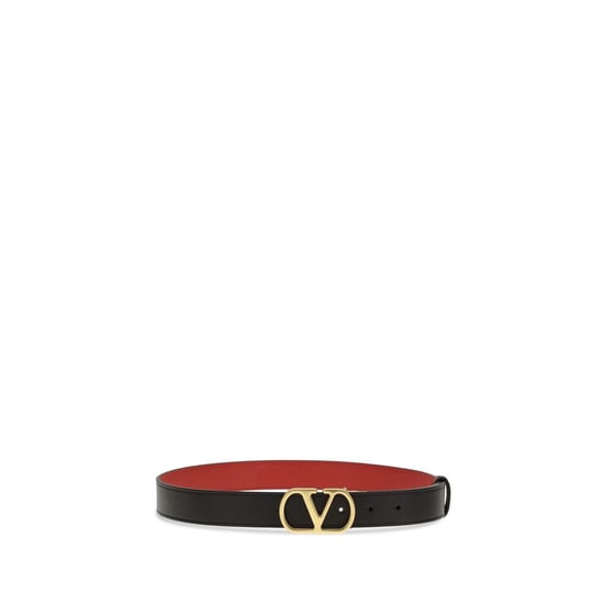 Valentino Garavani Zwarte Kalfsleer Bos Taurus Regular Riem - Image 2