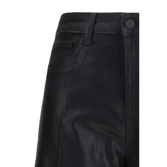 L'Agence Black Cotton Casual Pants - Image 3