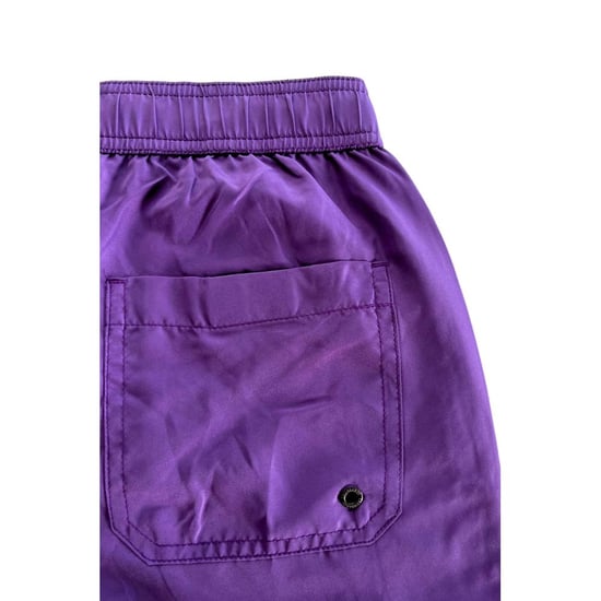 Trussardi Strandkleding Paarse Polyester Heren Zwemshort - Image 3