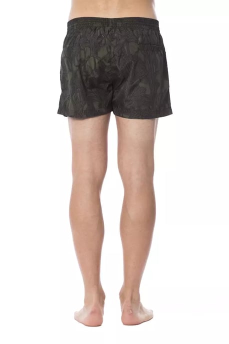 Roberto Cavalli Sport Army Polyester Herrbadkläder - Image 3
