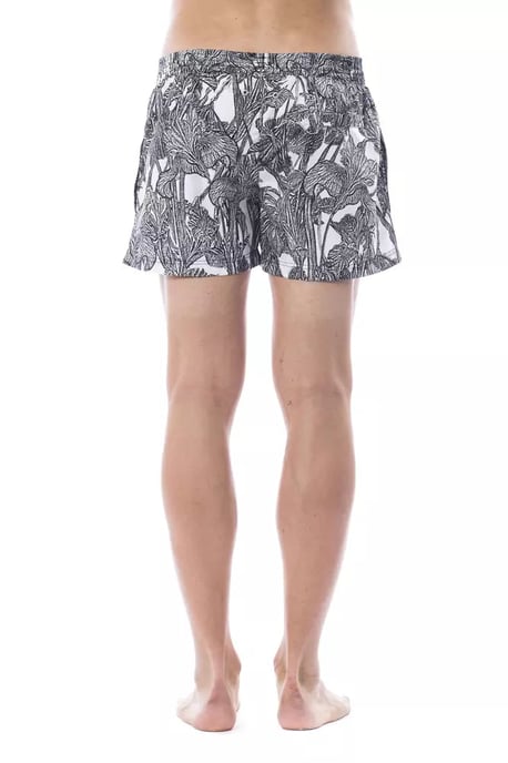 Roberto Cavalli Sport Svart Polyester Herrbadkläder - Image 3