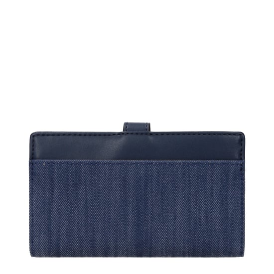 Michael Kors Blauwe Stoffen Portemonnee - Image 2