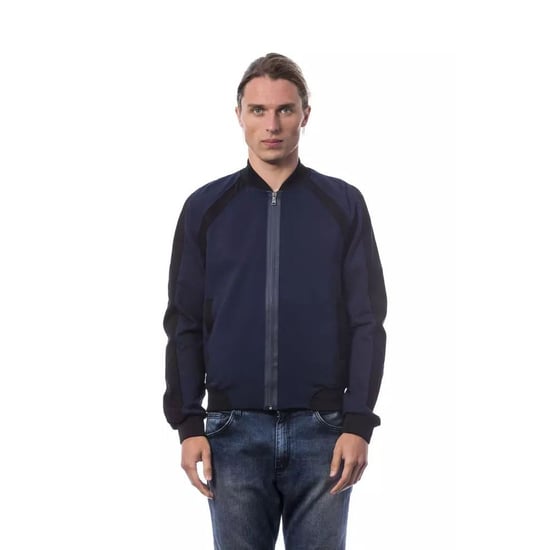Verri Blauwe Viscose Bomber - Image 1
