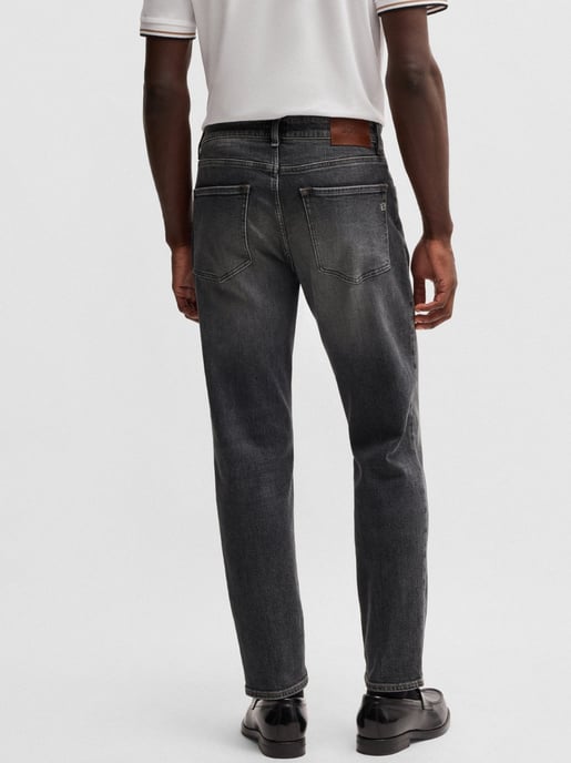 Mens Charcoal Maine Slim Jean - Image 3