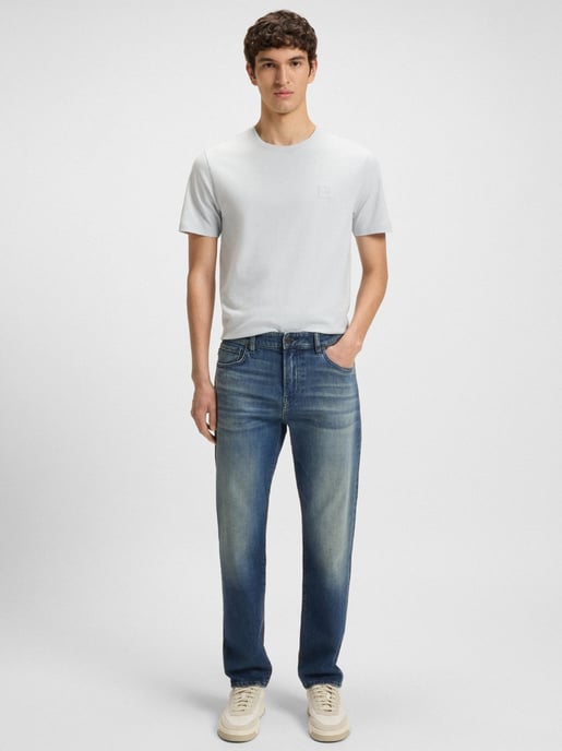 Mens Navy Maine Slim Jean - Image 3