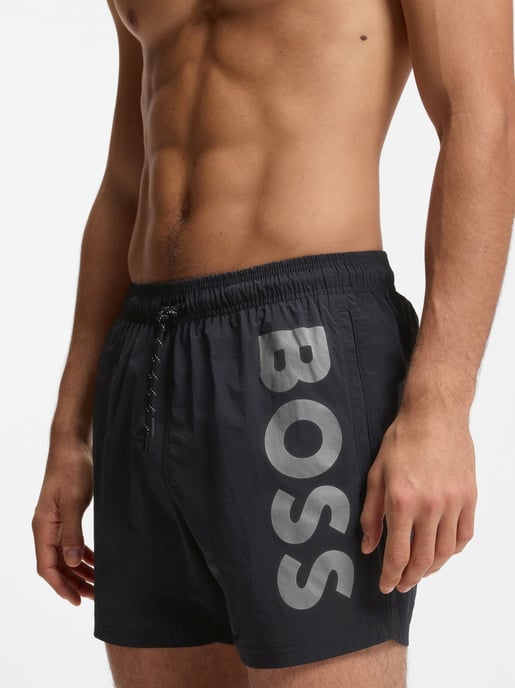 Mens Black Octopus Swim Short - Image 2