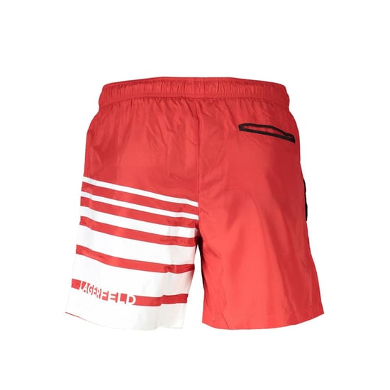 Karl Lagerfeld Rosso Poliestere Heren Zwem Boxer - Image 2