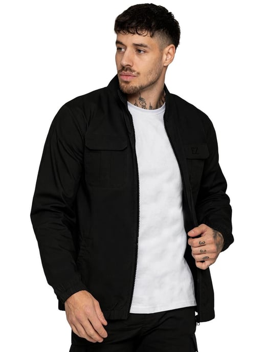 Enzo | Mens Lightweight Funnel Neck Jacket - Image 2
