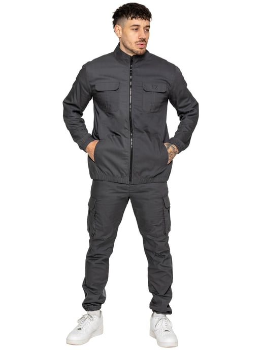 Enzo | Mens Lightweight Funnel Neck Jacket - Image 6