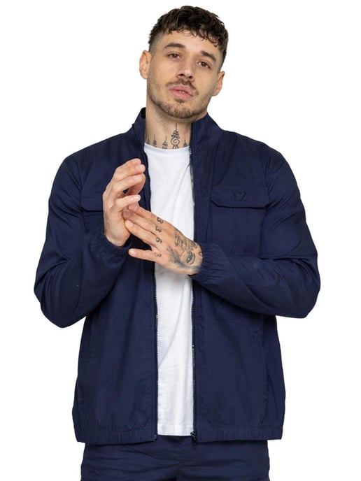Enzo | Mens Lightweight Funnel Neck Jacket - Image 1