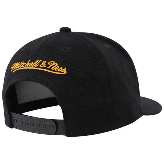 Mitchell & Ness NBA Los Angeles Lakers Jersey Logo Black Cap - Image 2