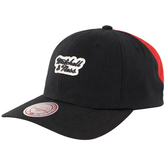 Mitchell & Ness Split Back Black/Red Cap - Image 1